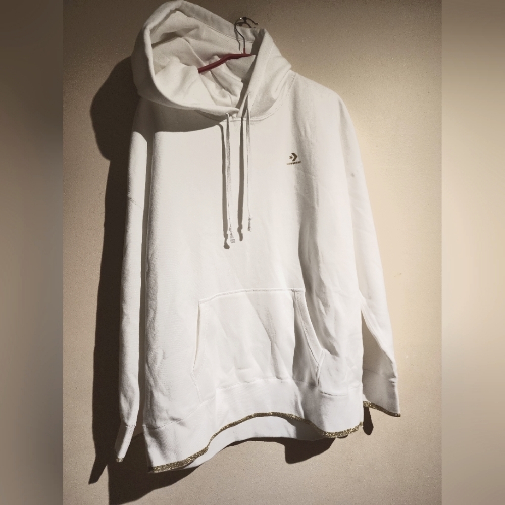 NWOT Converse original Drawstring pullover hoodie